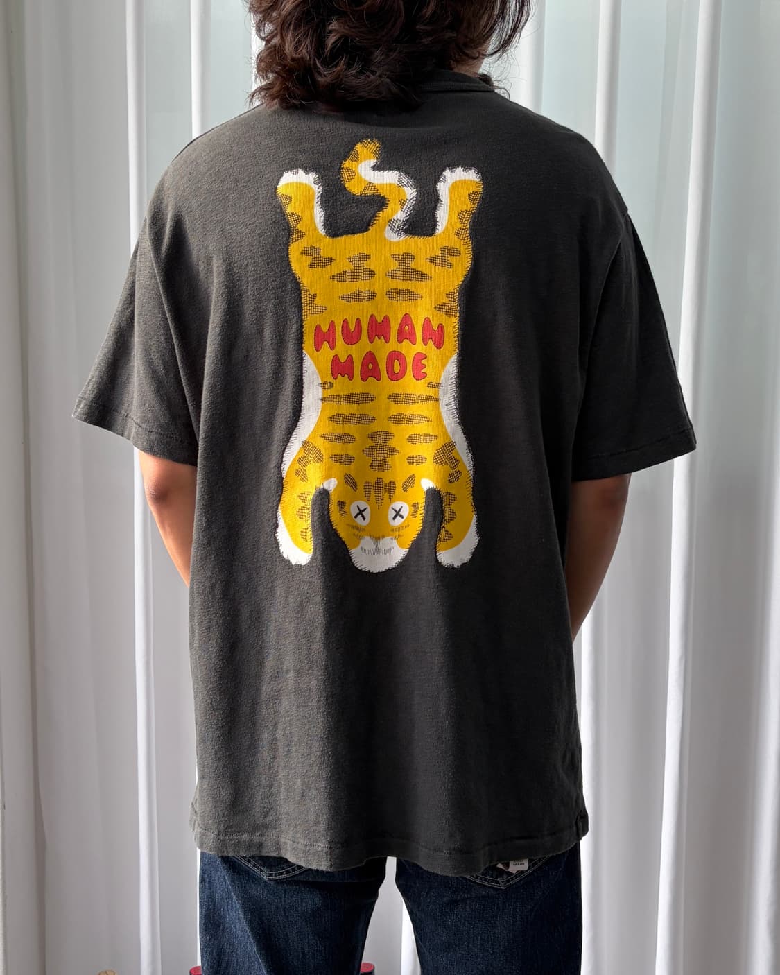 [XL]휴먼메이드 x 카우스 타이거 반팔 티셔츠 상품이미지2