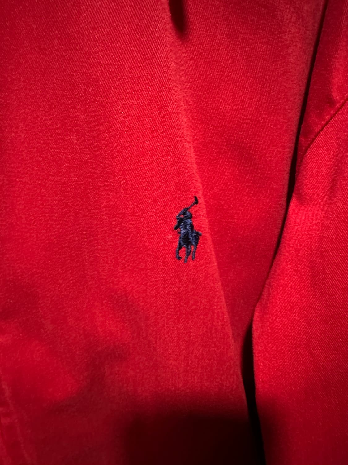 90s 폴로 일경물산 스윙톱자켓 레드105 상품이미지4