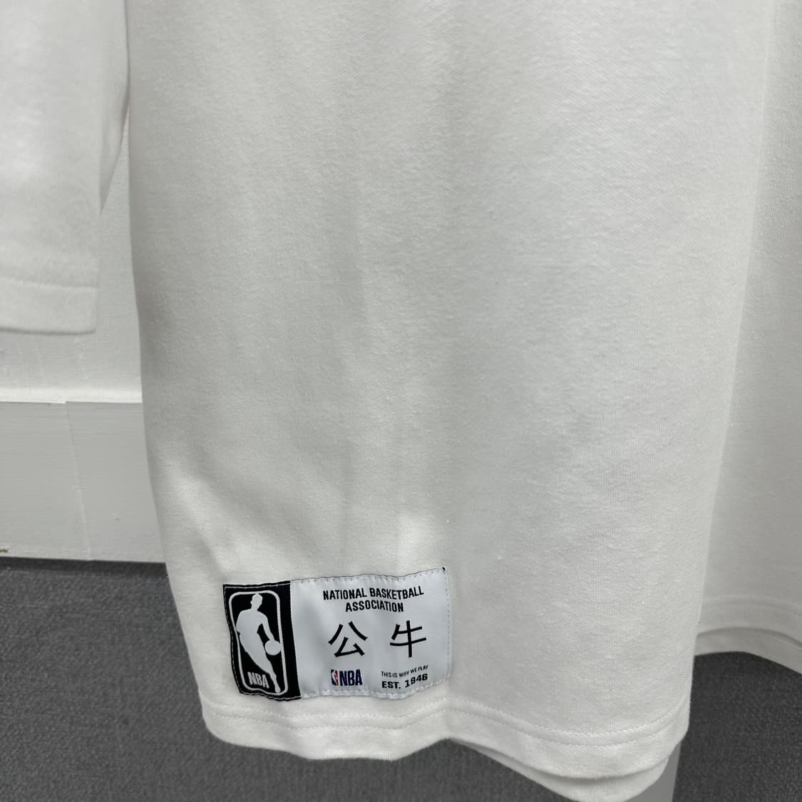 L 엔비에이 NBA 시카고불스 7부 반팔 티셔츠 s18 상품이미지5