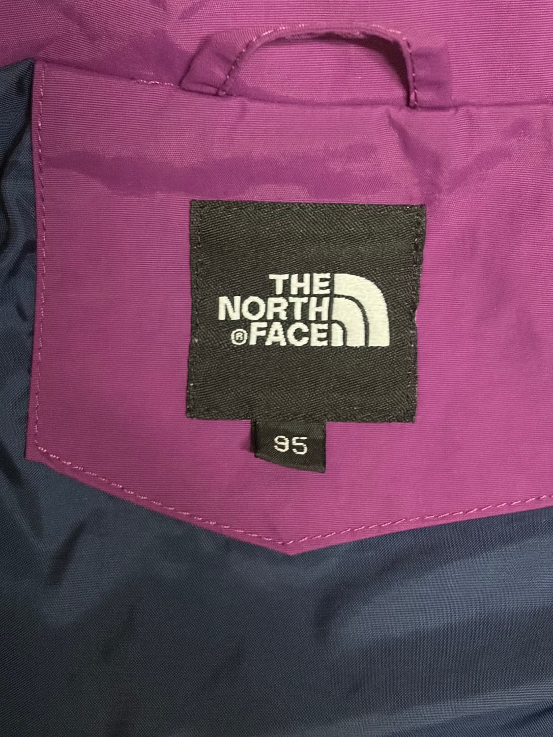 노스페이스 퍼플 바람막이 자켓 상품이미지5
