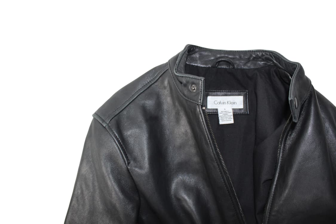 켈빈클라인 램스킨 싱글레더자켓 상품이미지8
