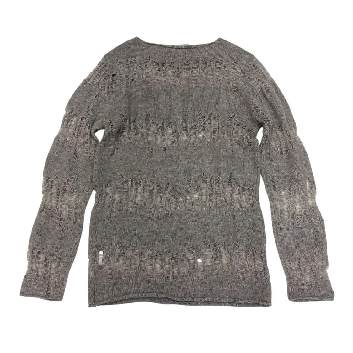 다이애그널 울 알파카 니트 상품이미지5