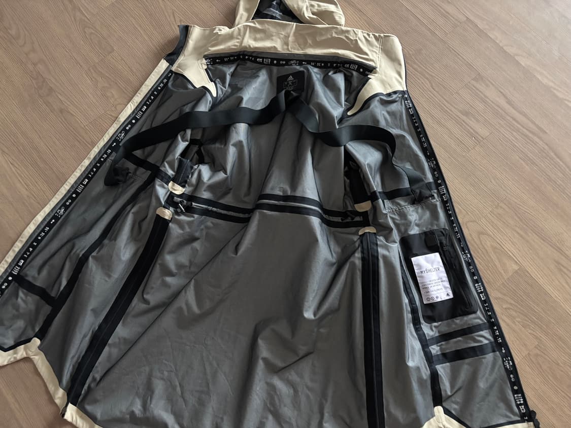 아디다스 마이쉘터 웨더코트 롱 바람막이자켓 여성sm 상품이미지5