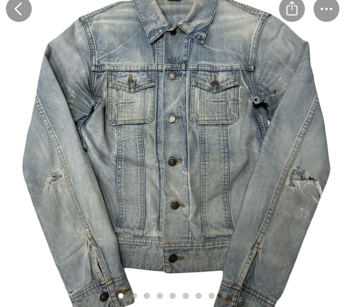 [삽니당]Dior homme 11ss Destroyed Denim jac 상품이미지1
