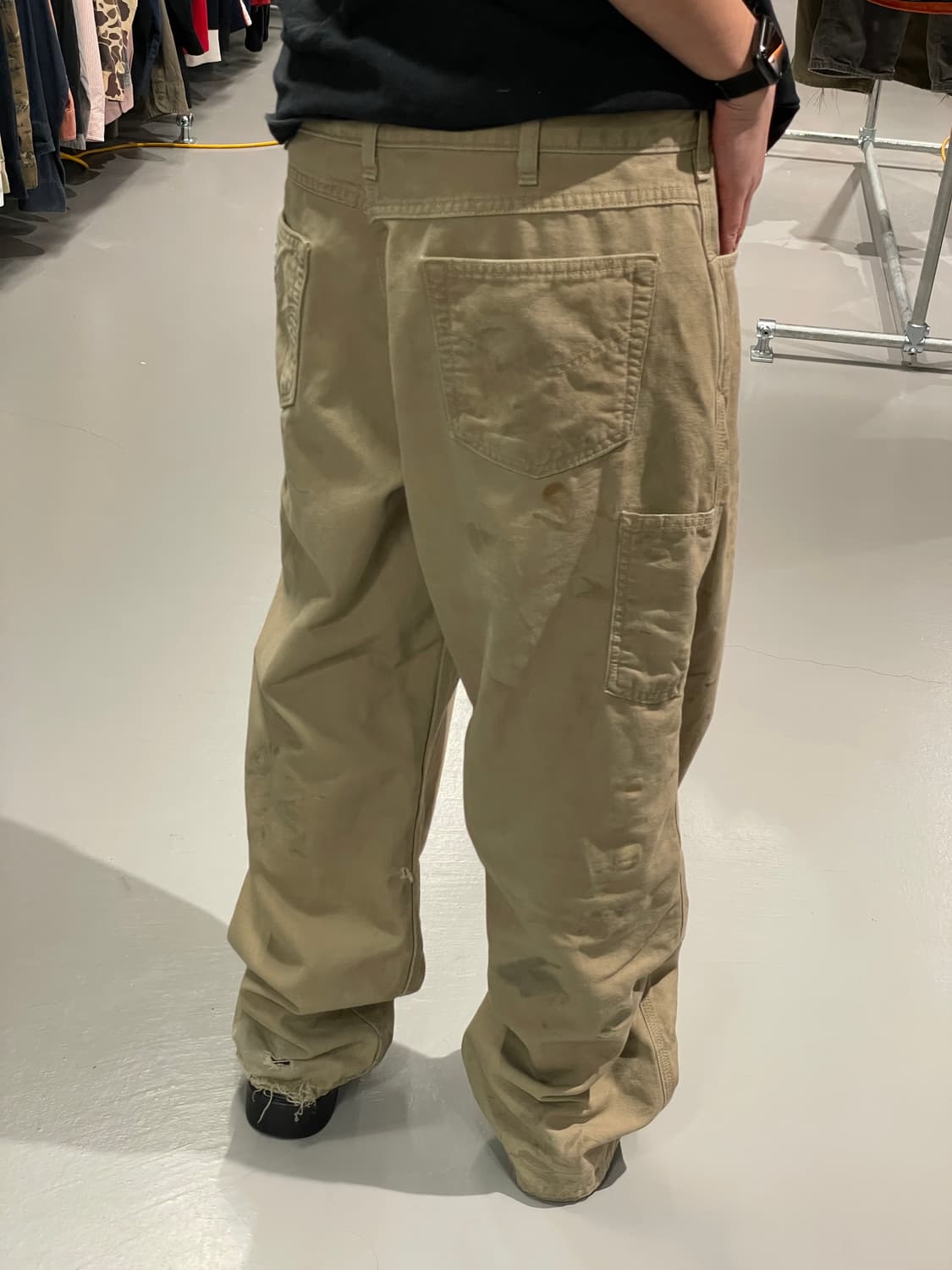 칼하트 워크 팬츠(다크베이지) 상품이미지4