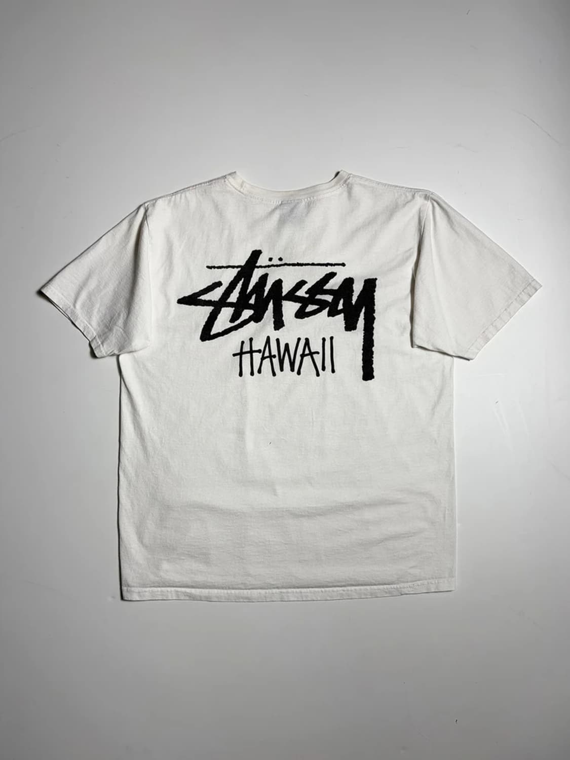 스투시 STUSSY 스탁 하와이 코튼 반팔 티셔츠 R1688 상품이미지1