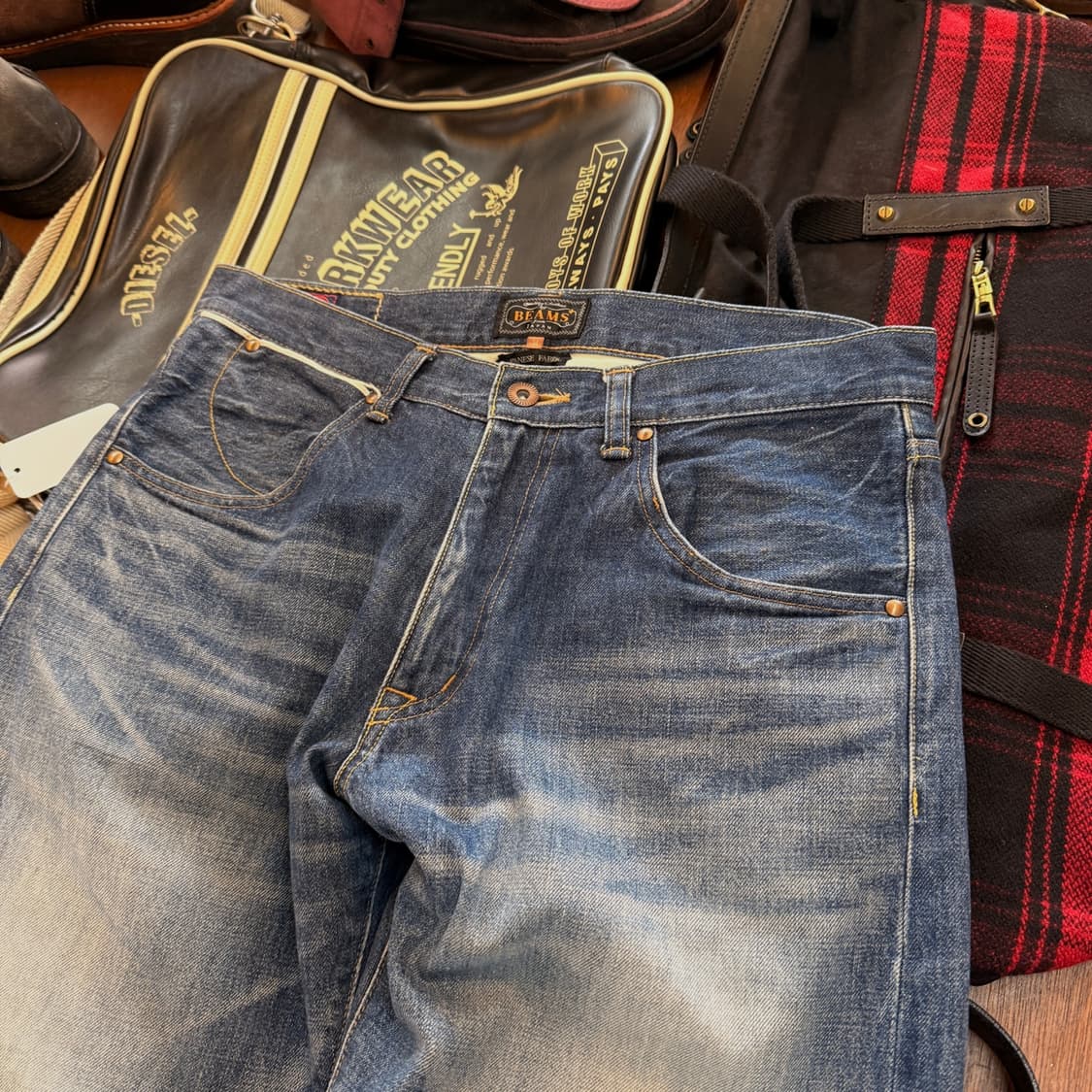 빔즈 플러스 셀비지 데님 32 33 일본 원단 일본 생산 상품이미지2