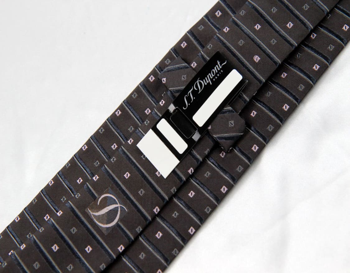 듀퐁 8.3cm 미사용 이태리 명품 넥타이 S.T. DUPONT 상품이미지1