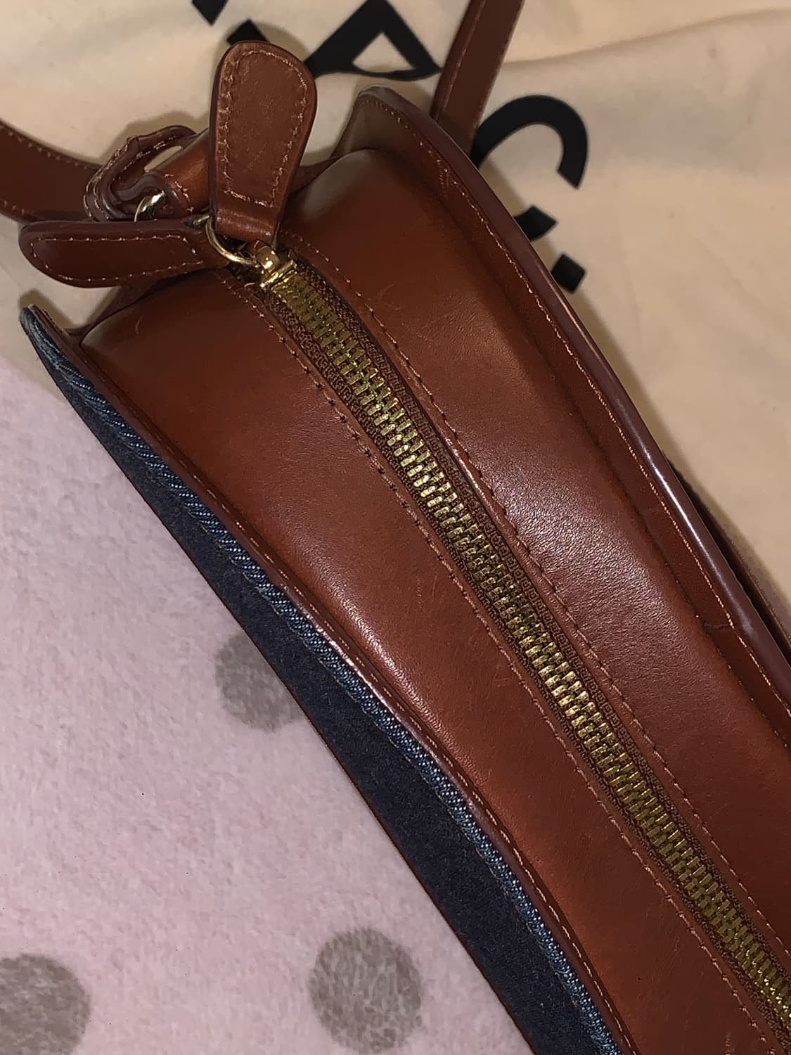 APC 아페쎄 하프문백 데님 상품이미지8