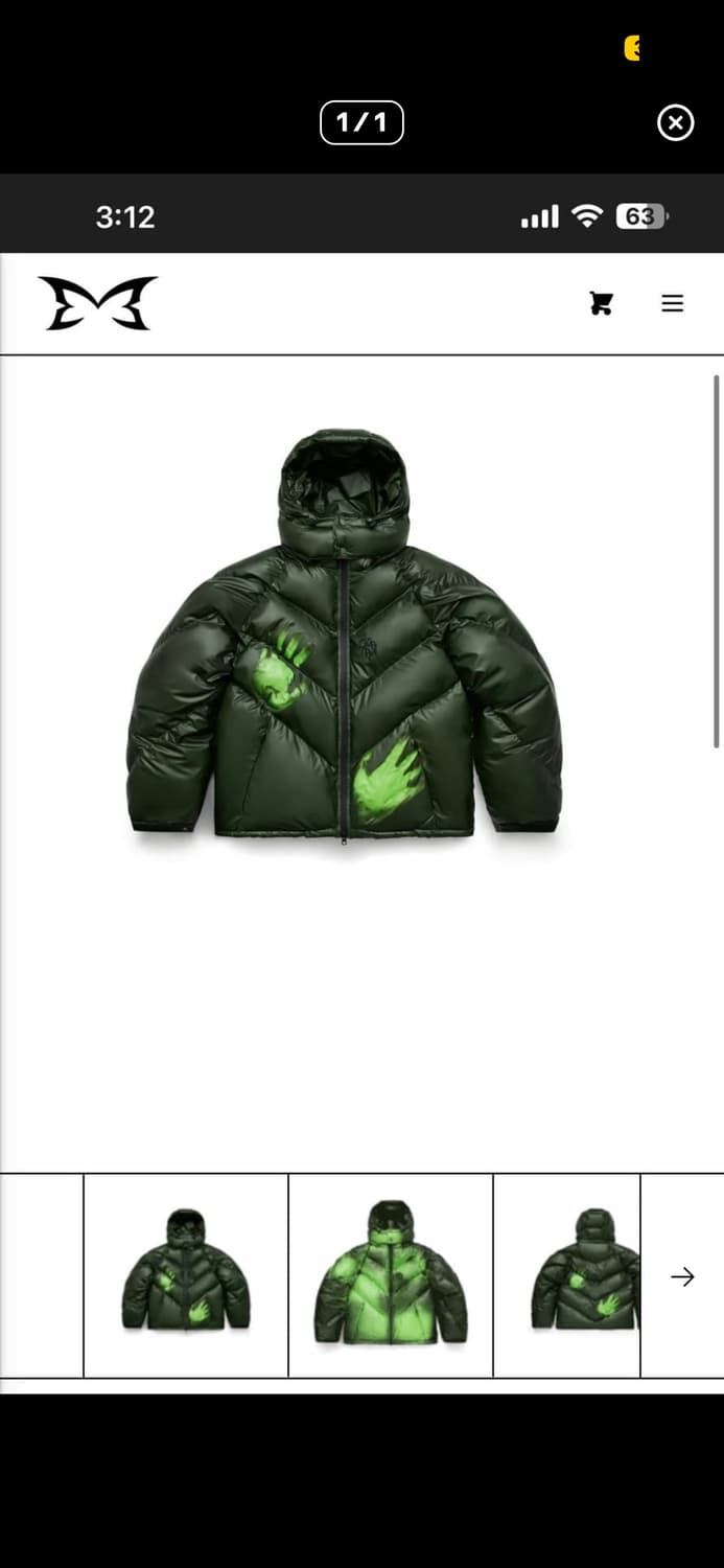 머트라 패딩 s 상품이미지1