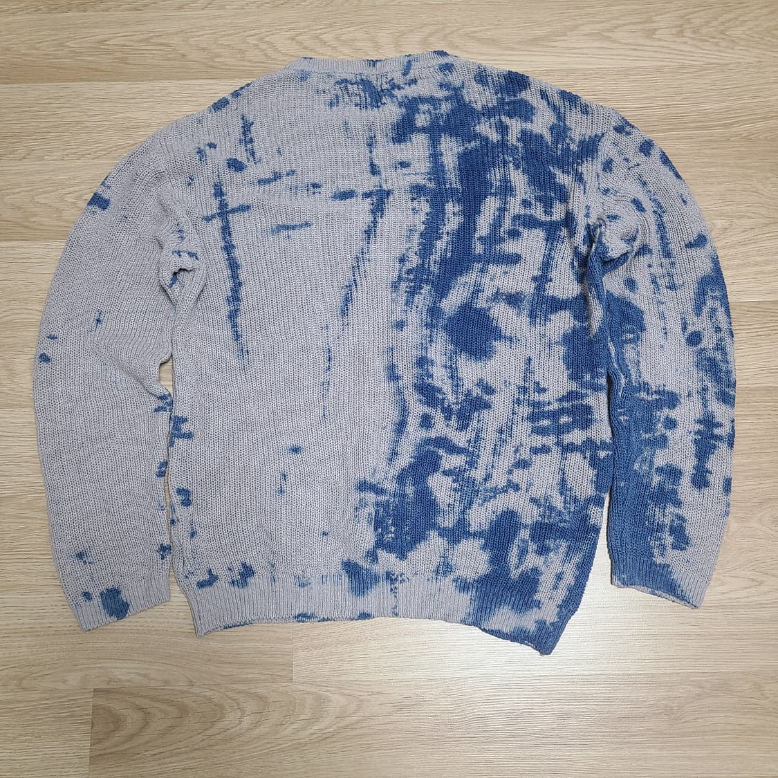 타이다이 워터컬러 니트 (블루) 상품이미지4