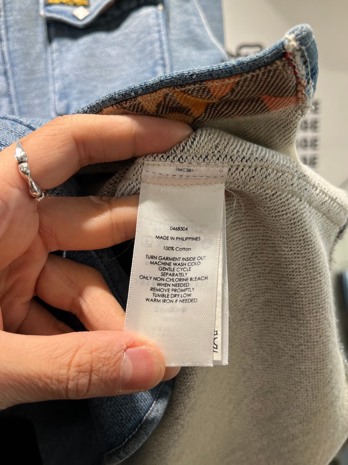폴로 나바호 잼스톤 웨스턴 데님셔츠 상품이미지6