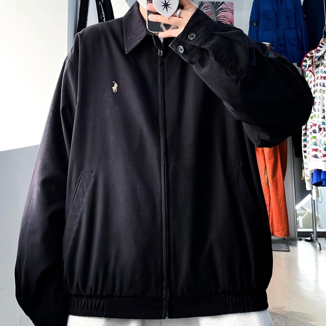 폴로 랄프로렌 기본 포니 폴리쉘 바이 스윙 자켓 상품이미지1