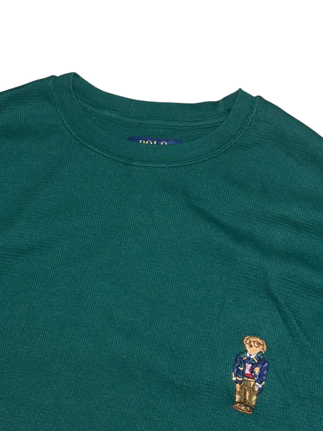 폴로 랄프로렌 폴로베어 와플 롱슬리브 상품이미지2