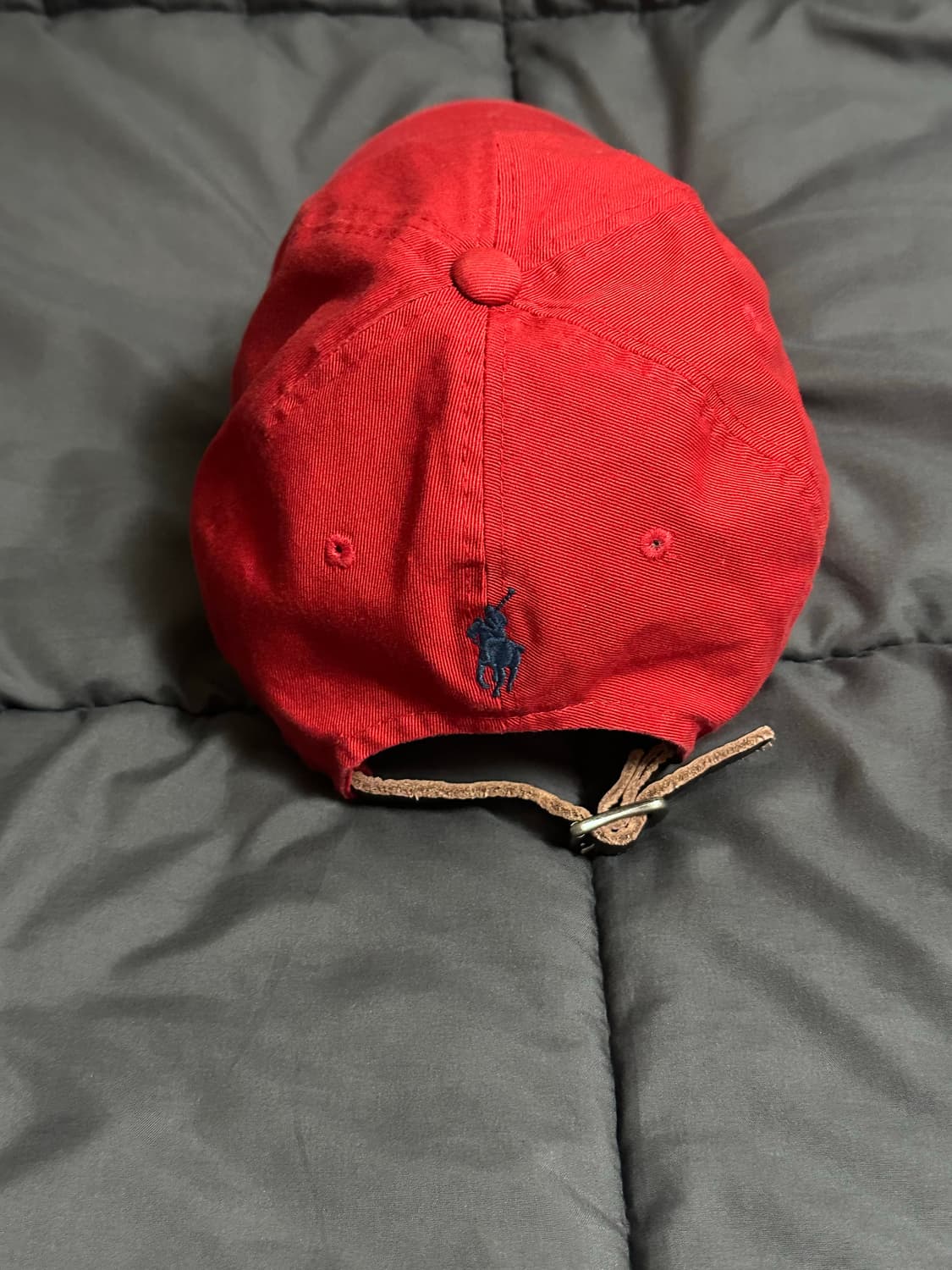 폴로 랄프로렌 레드 볼캡 상품이미지2