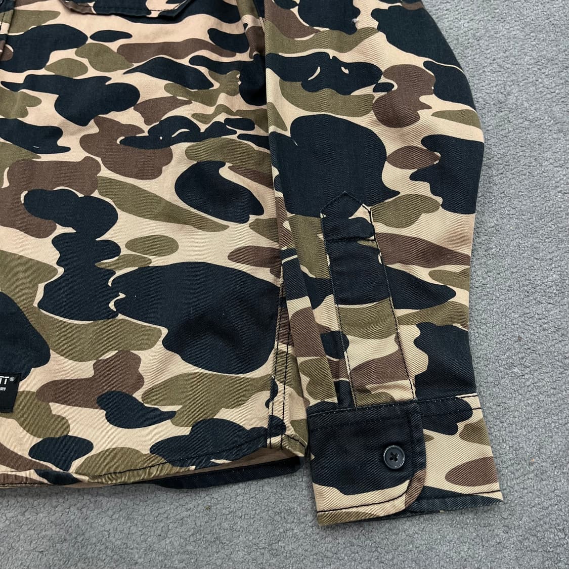 S 칼하트 카모플라쥬 셔츠 상품이미지3