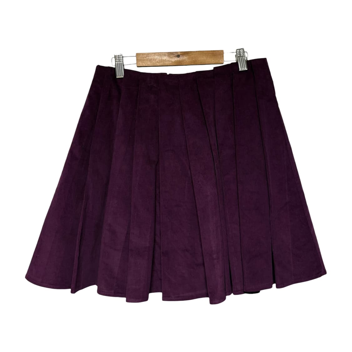 3786 할란앤홀든 퍼플 코듀로이 미니스커트 새상품 상품이미지2