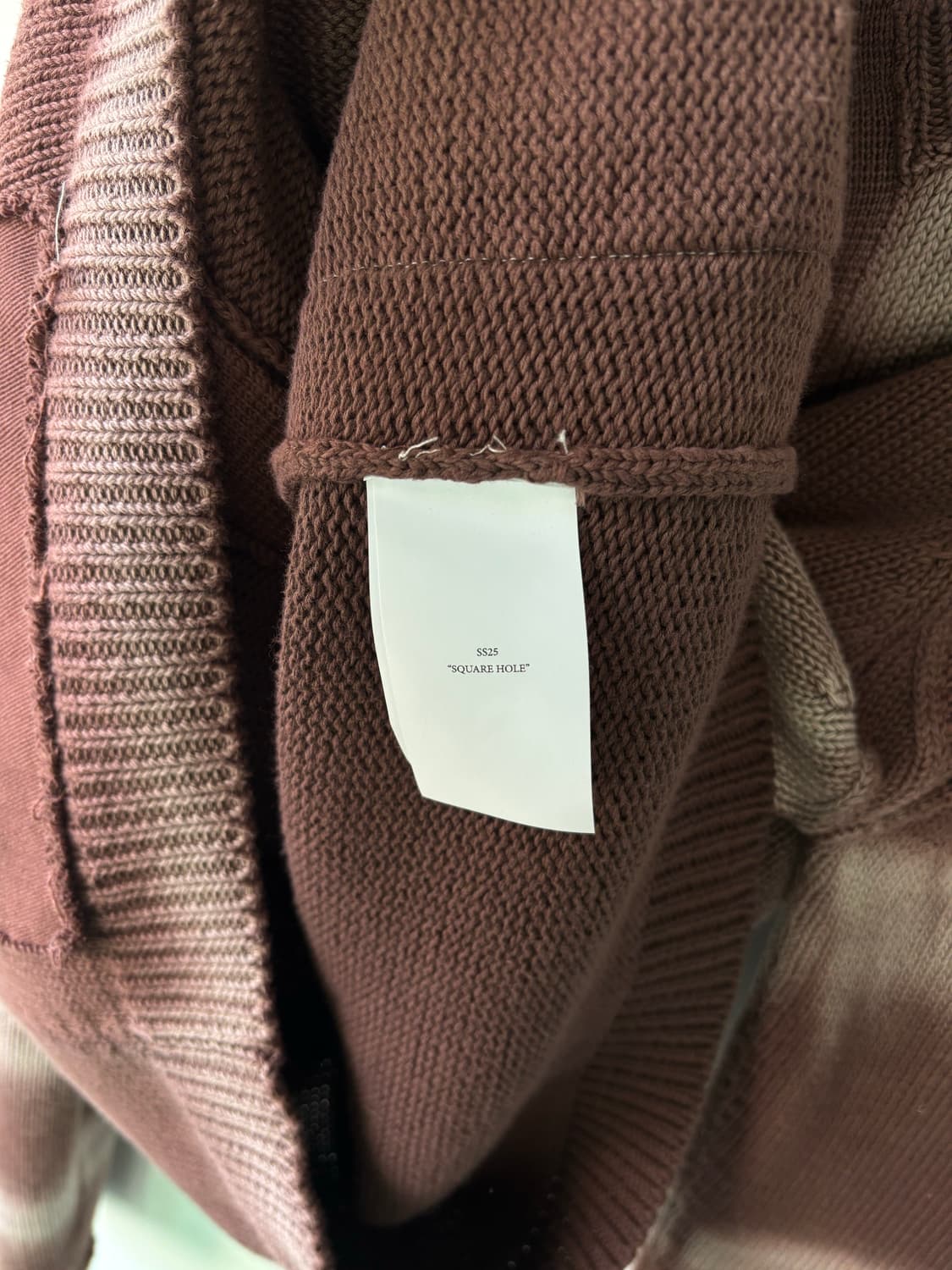 에드워드 커밍 25ss 워시드 가디건 상품이미지5