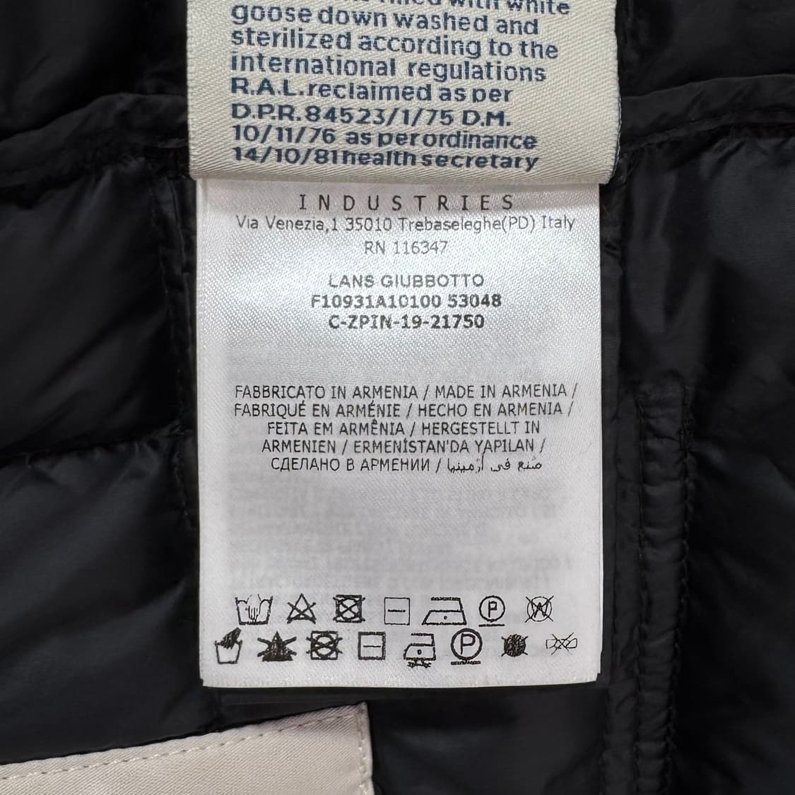 [3사이즈] 몽클레어 란스 여성 경량패딩 블랙 상품이미지9