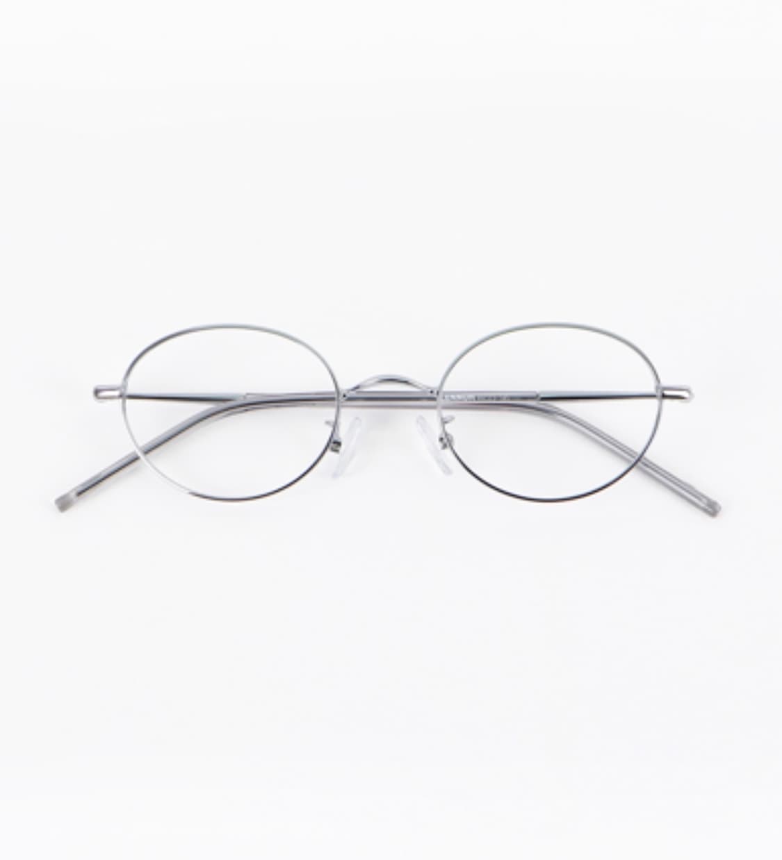 모먼트어스 심플 라운드 메탈 실버 안경테 은테 상품이미지5