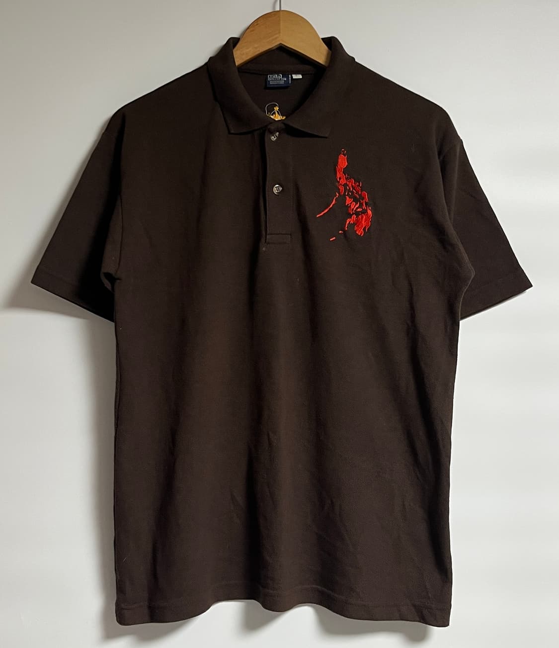 공용 폴로랄프로렌 필리핀 자수 반팔 카라티셔츠 L 상품이미지1