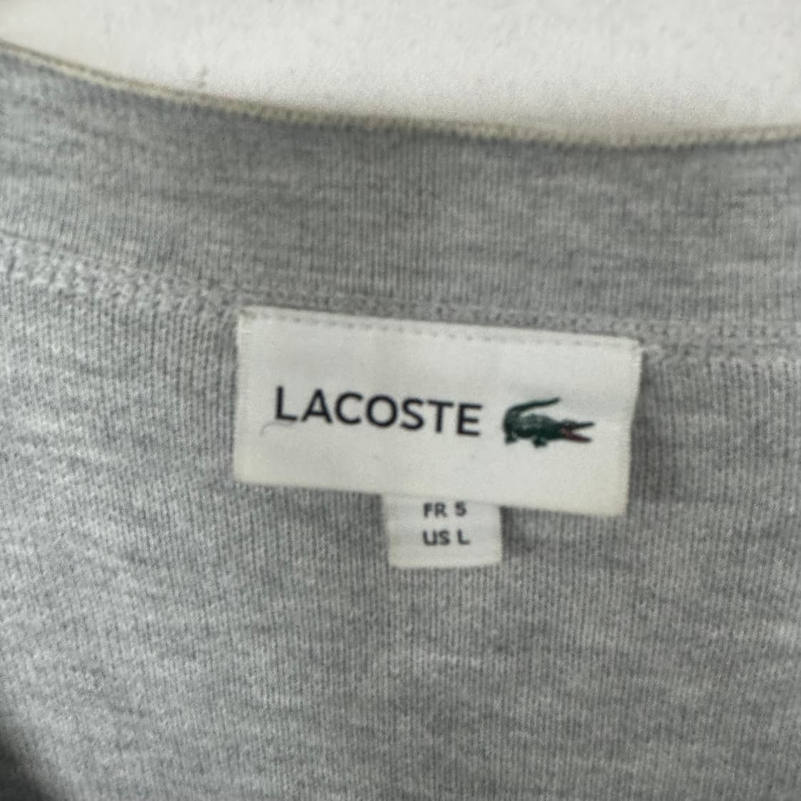 라코스테 로고 가디건 상품이미지3