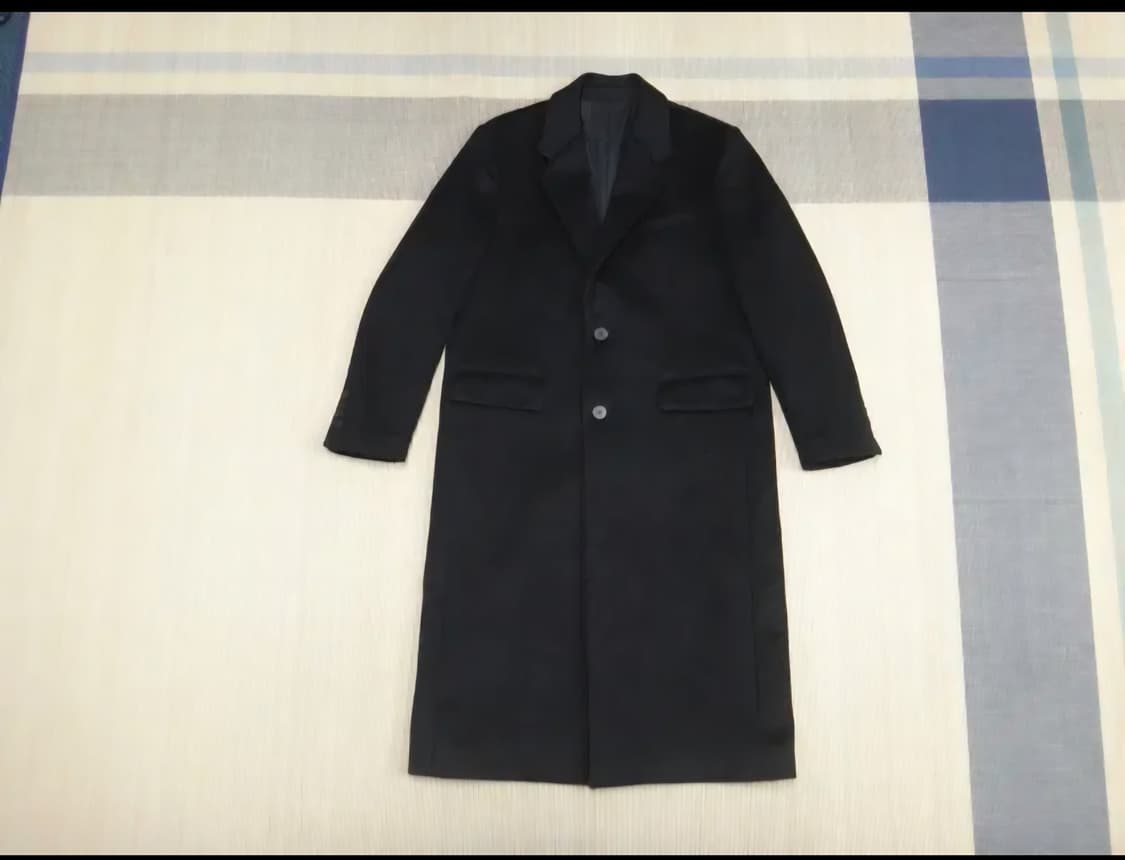 (48)마마가리 Mamagari 캐시미어 울 싱글 롱코트 상품이미지1