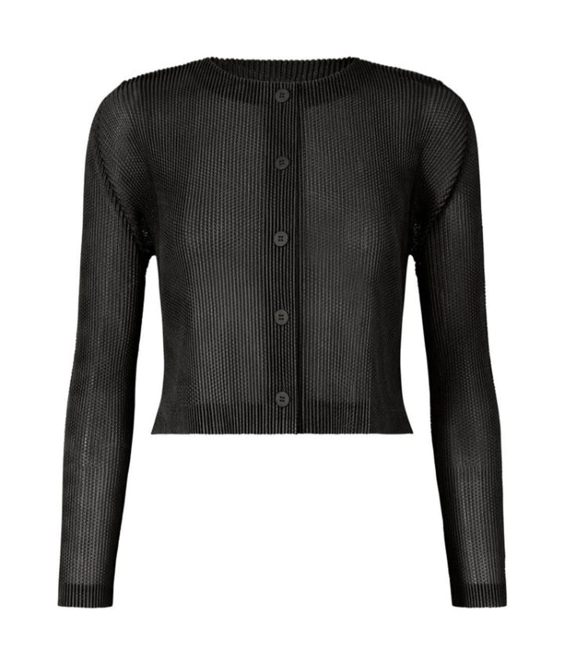 플리츠플리즈 타타미 가디건 블랙 신상 상품이미지1