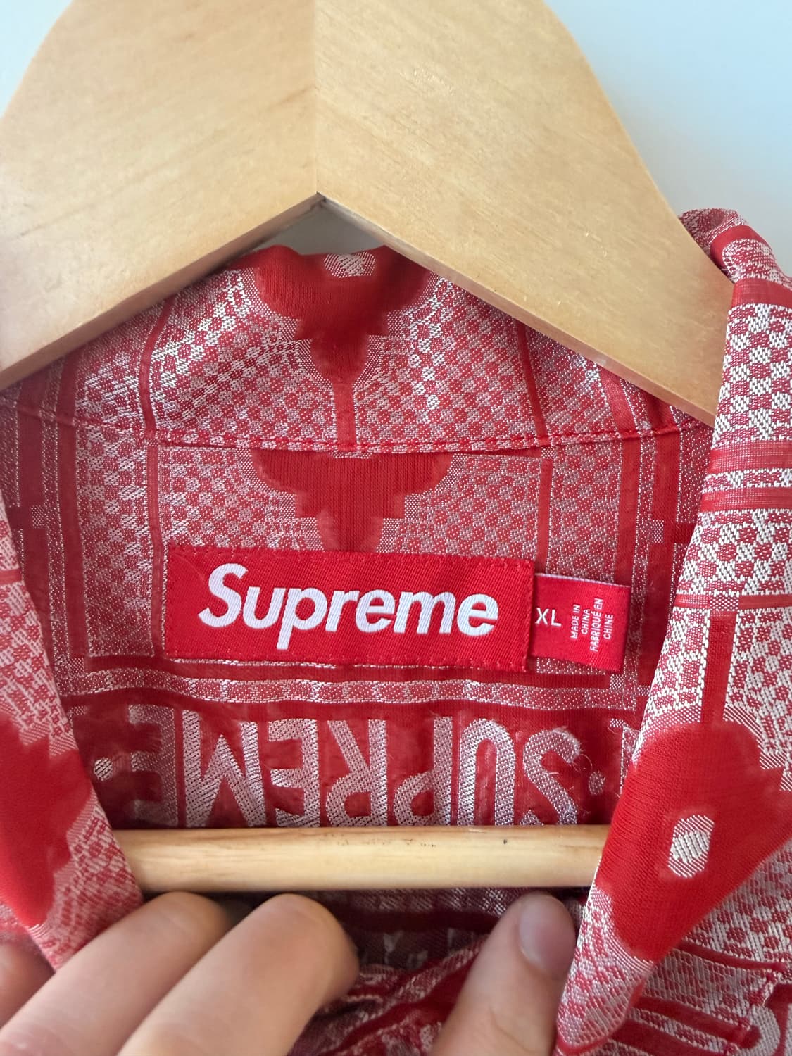 2024  Supreme Tray Jacquard S/S Shirt 상품이미지3