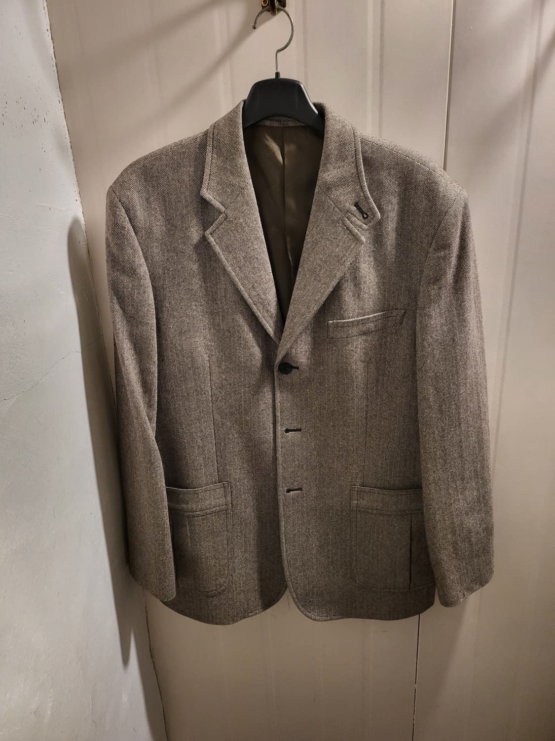 ZIO SONGZIO 헤링본 블레이저자켓 상품이미지1