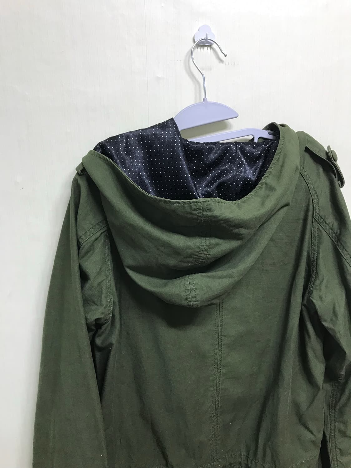 dot mori kaki field jacket 상품이미지7