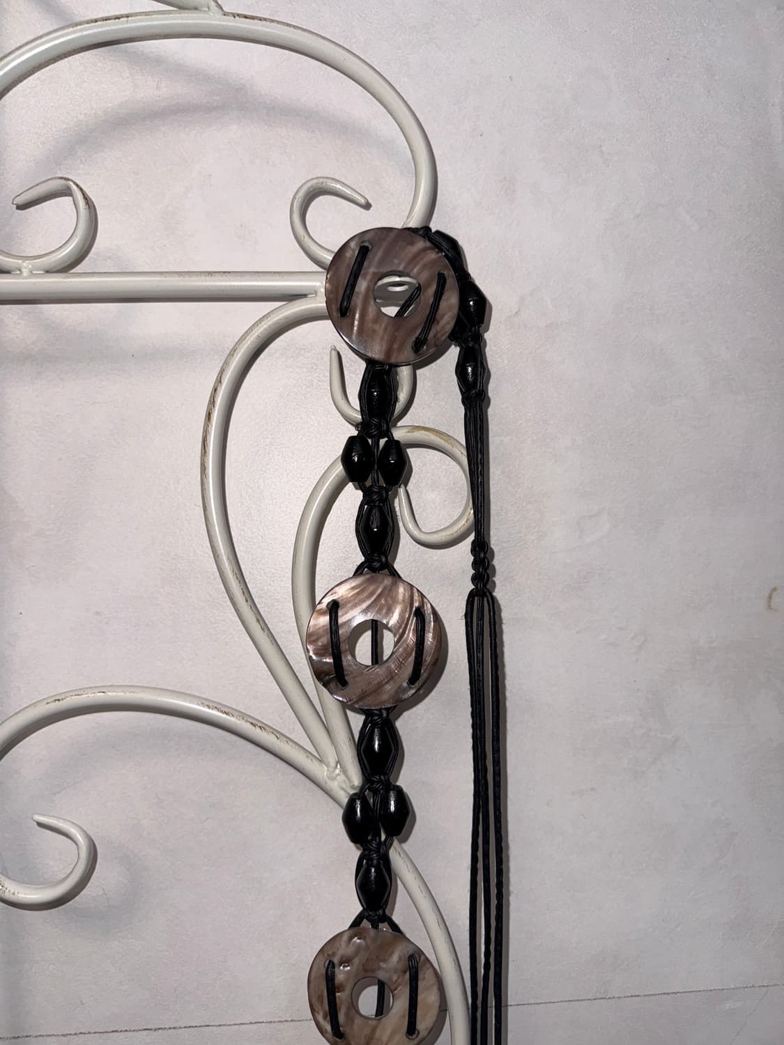 Ethnic marble beads strap belt 상품이미지6