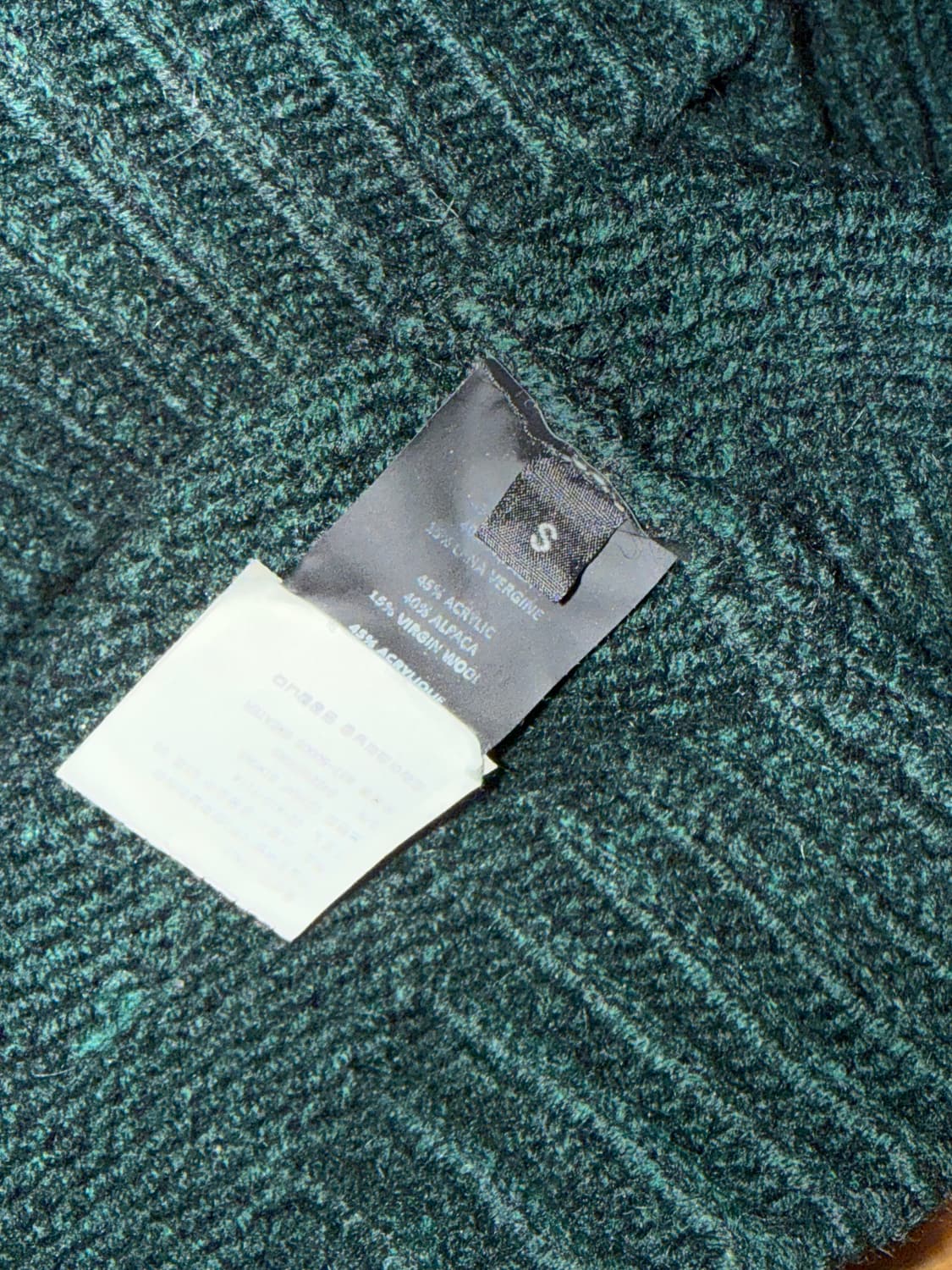 라프시몬스 니트 S사이즈 (대략 남성 100사이즈) 상품이미지4