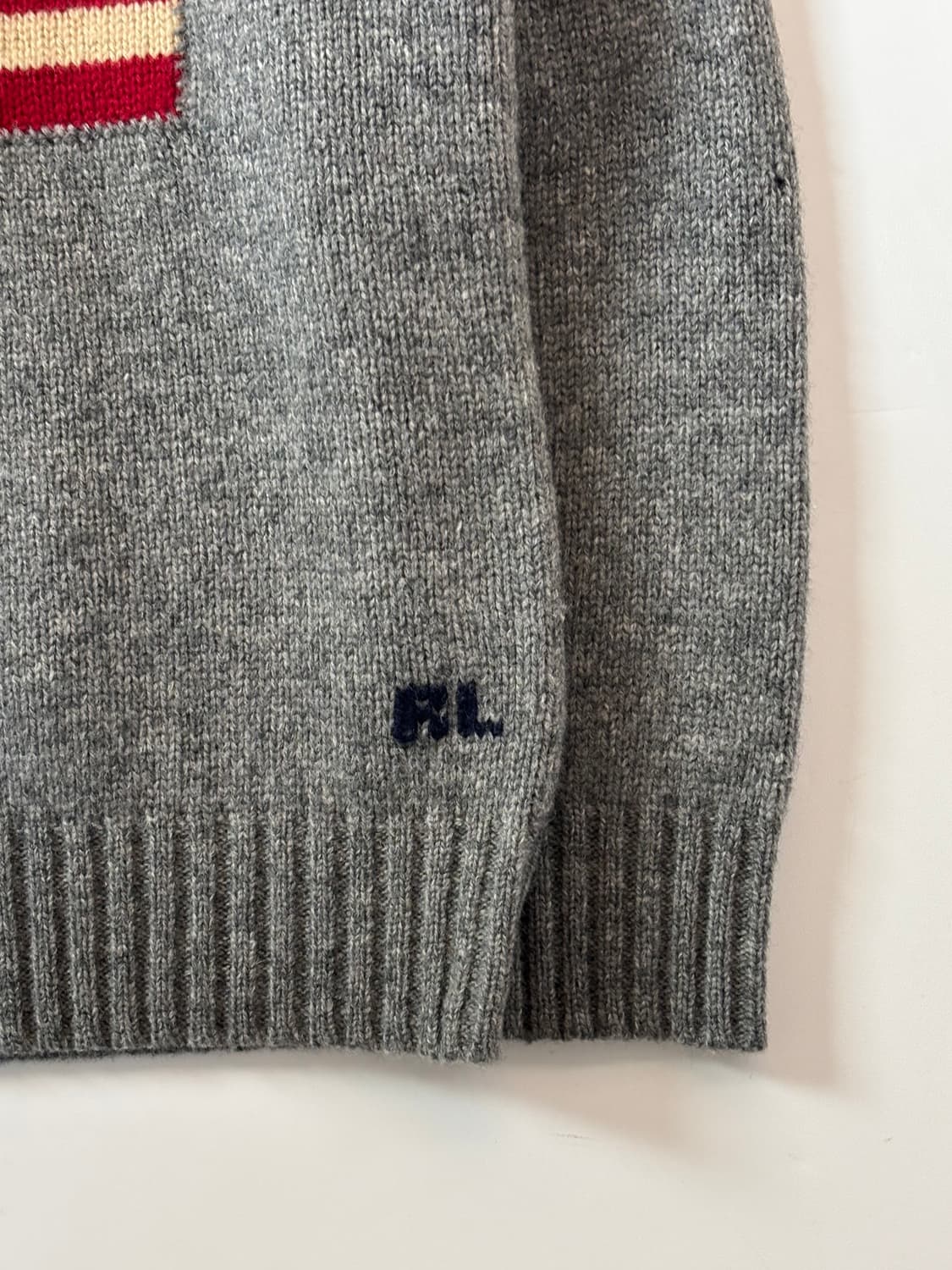 Polo 폴로 랄프로렌 보이즈 성조기 램스울 라운드넥 니트 상품이미지3