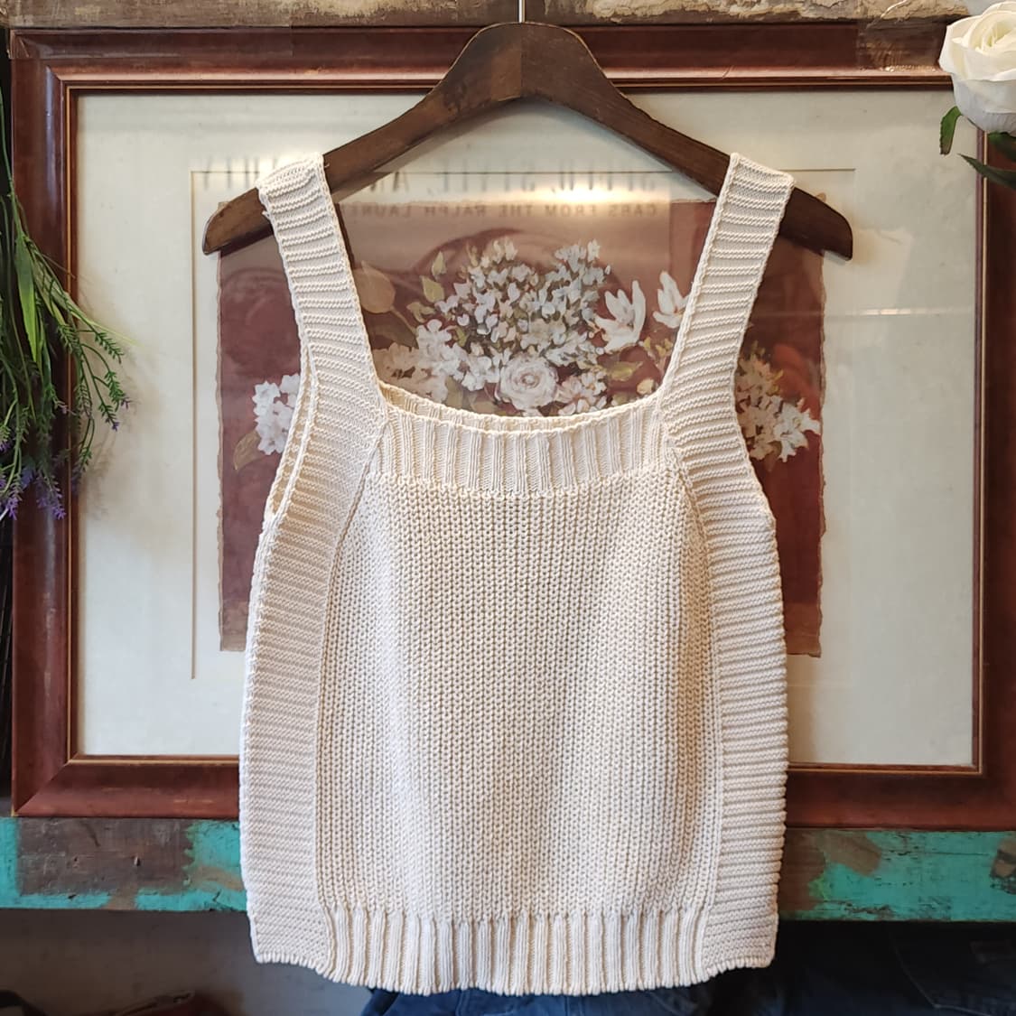 마시모두띠 민소매 나시 뷔스티에 화이트 이탈리아 제조 xs 상품이미지1