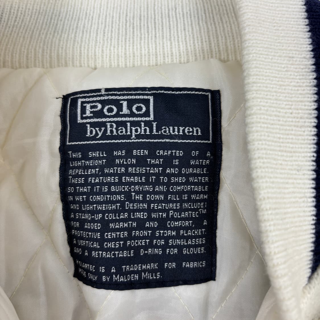 90s 폴로 성조기 니트 스타디움 자켓 상품이미지9