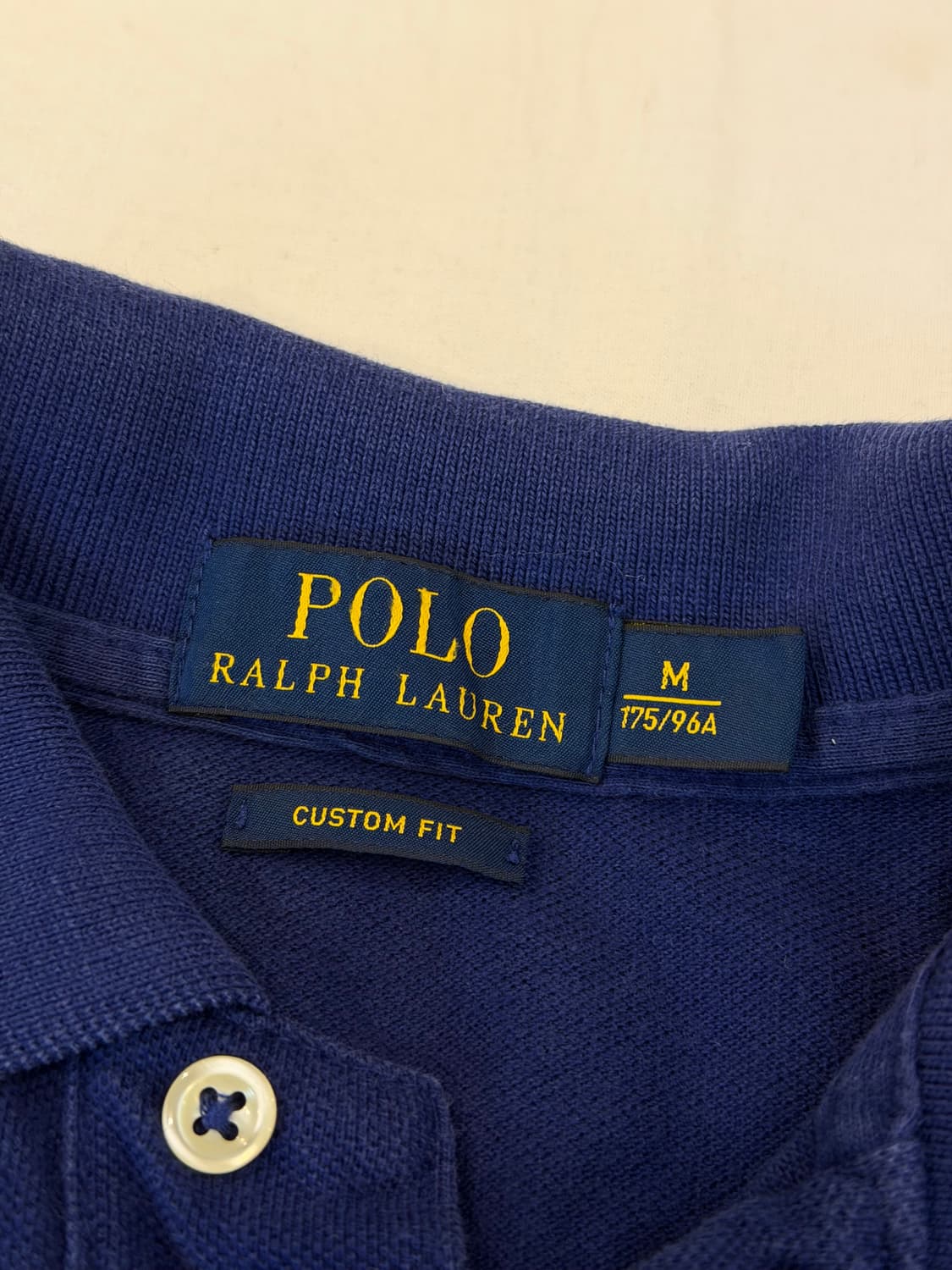 폴로 랄프로렌 빅포니 치프키프 반팔 카라티 블루 상품이미지3