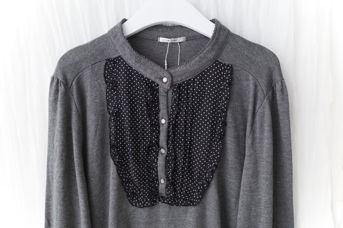dot layered long sleeve 상품이미지2