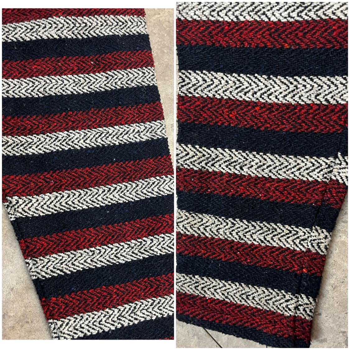 빈티지 맥시칸 바하 후드 레드 S #csz2563 상품이미지10