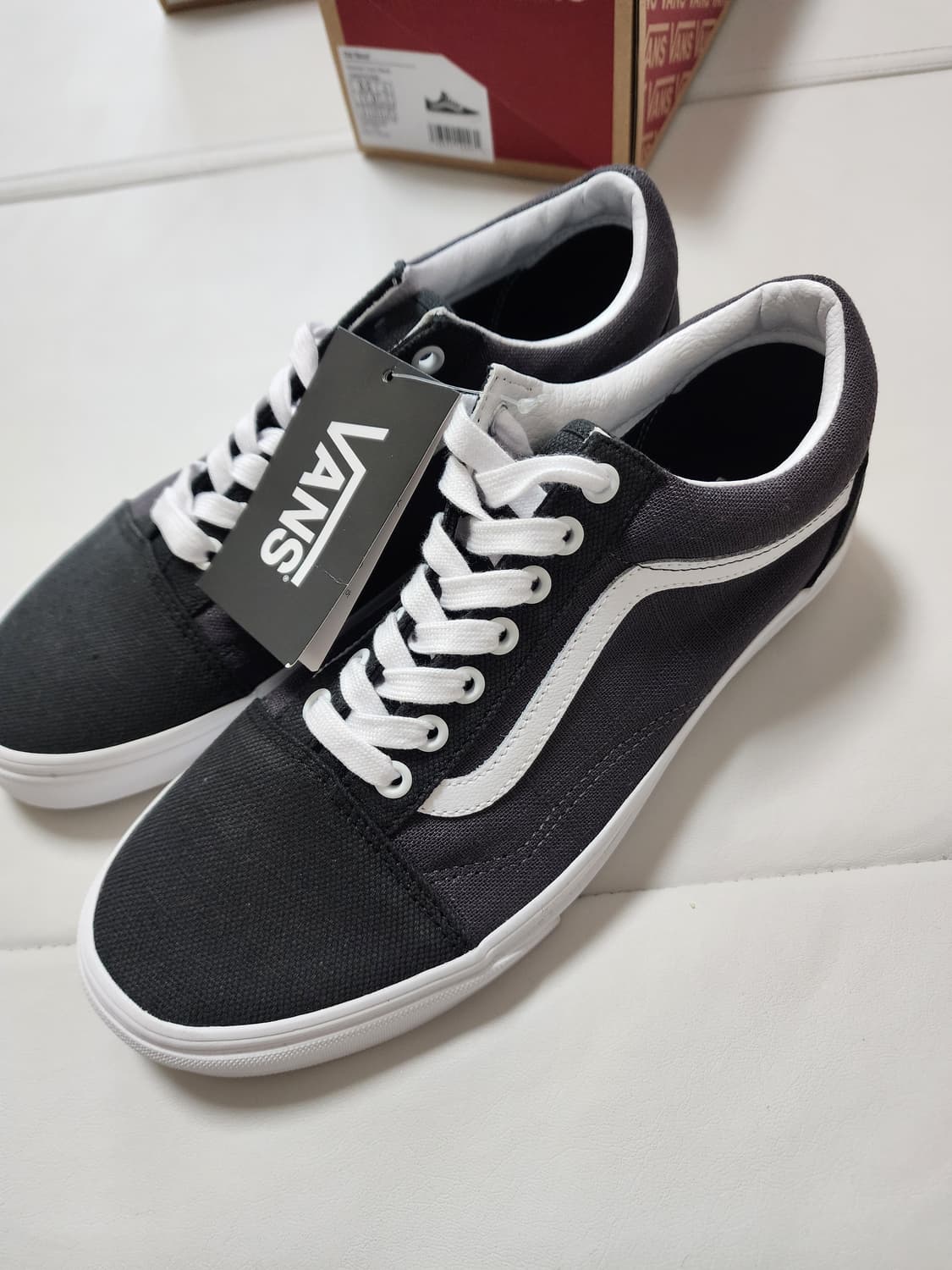 반스올드스쿨블랙써머린넨275사이즈 상품이미지2