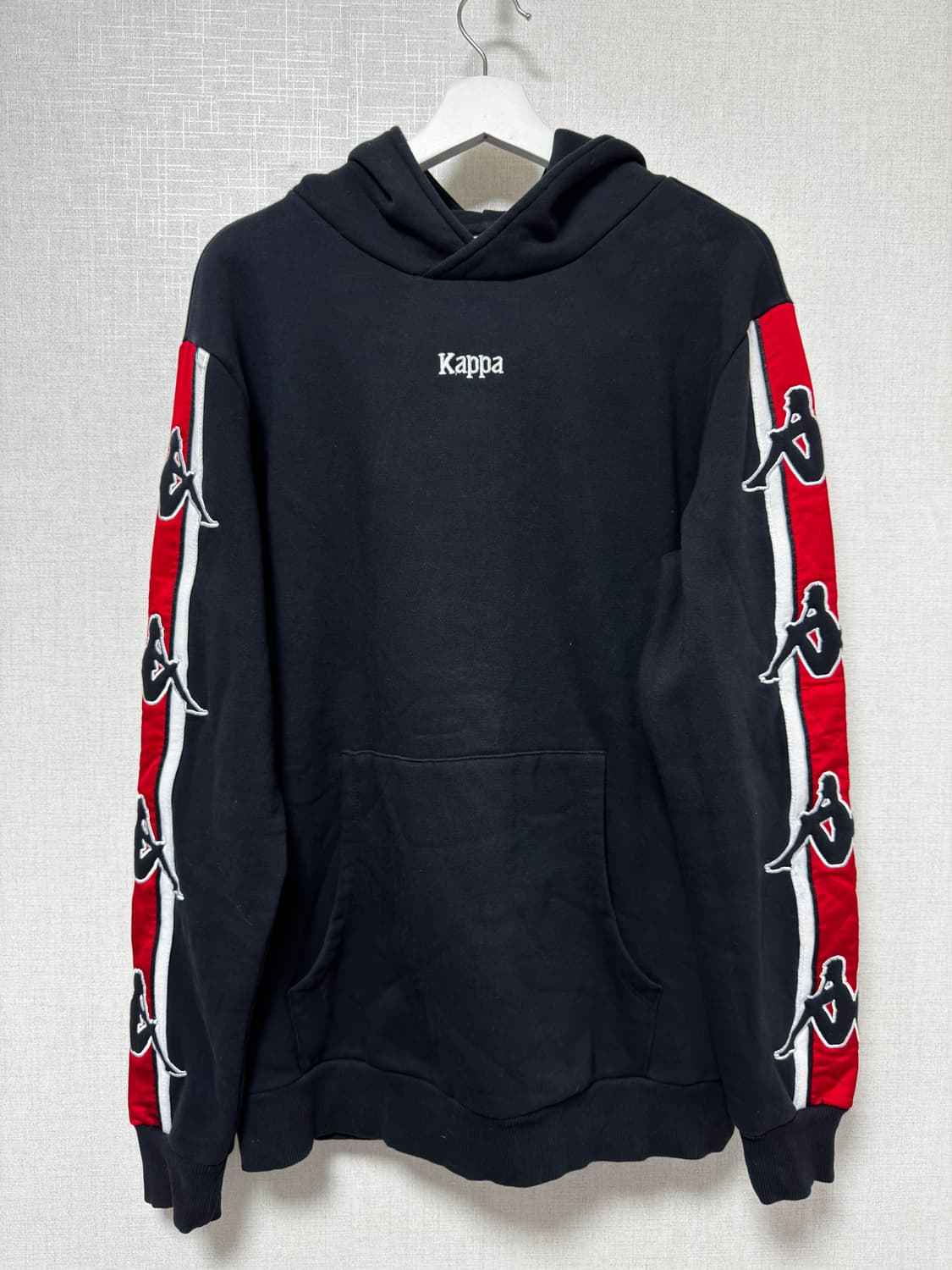 카파 레드 후드티 상품이미지1