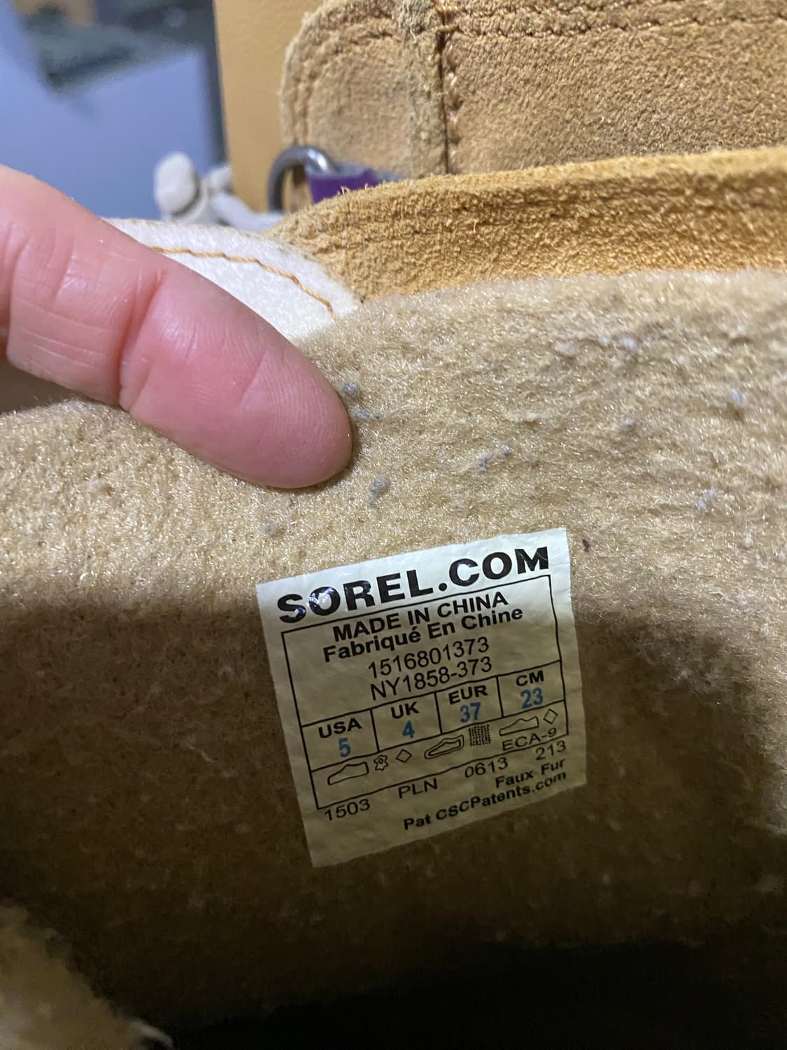 소렐 방한 부츠 230mm 상품이미지7