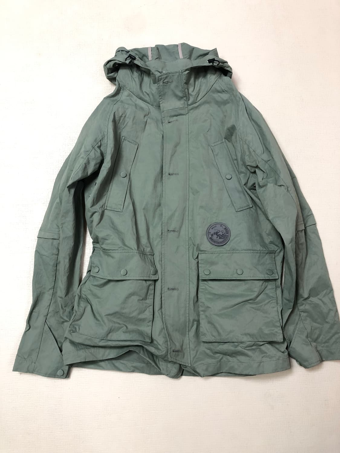 빈티지 카키 롱 점퍼 상품이미지9