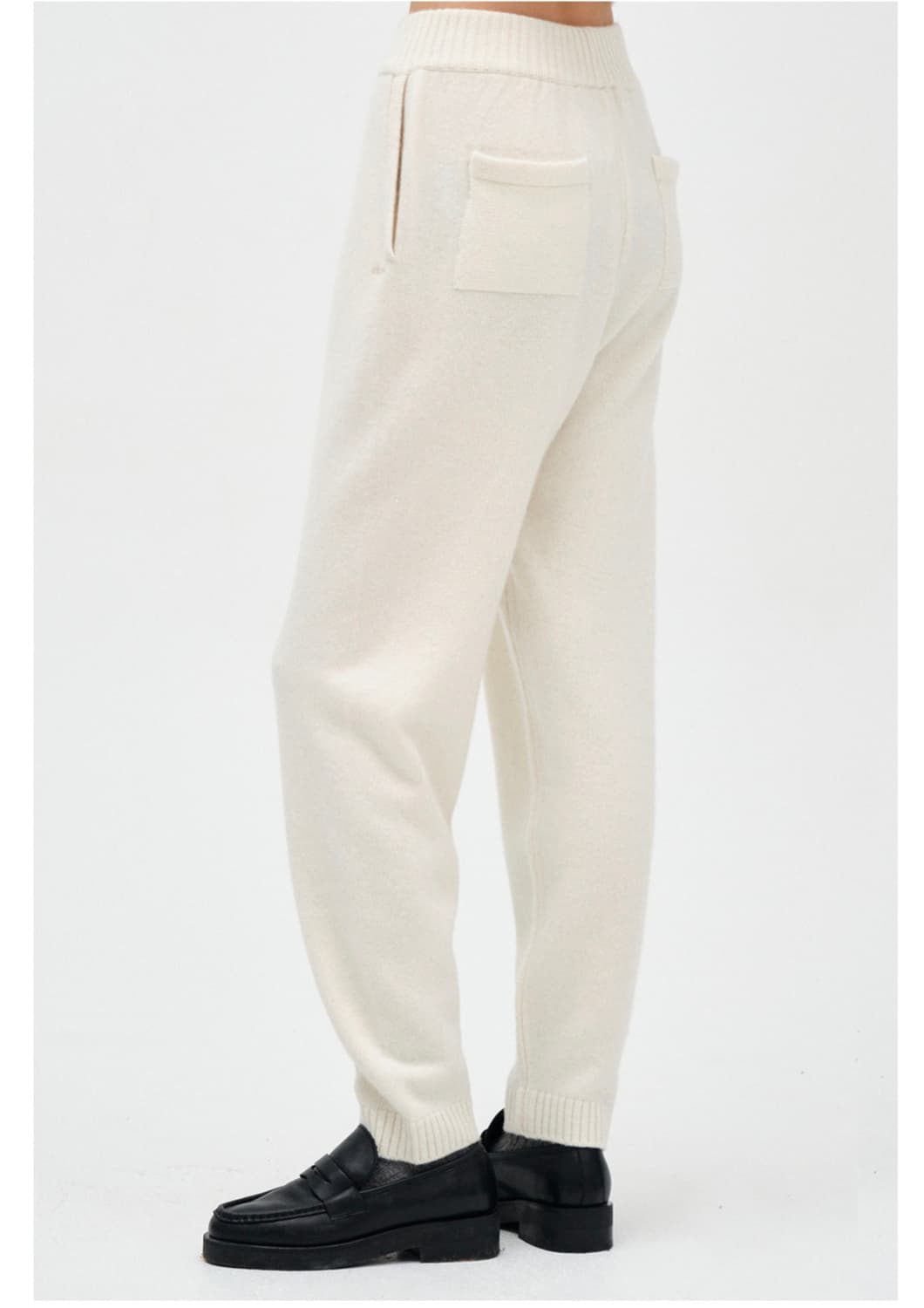 클로브 울캐시혼방 니트조거팬츠. 새상품 상품이미지1