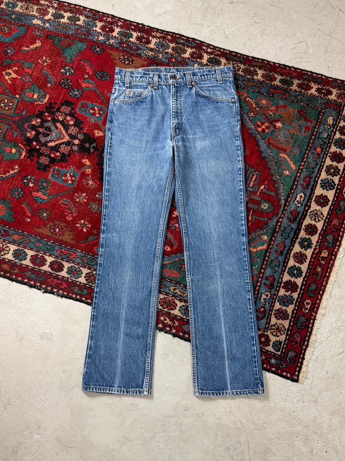 90’s USA 빈티지 리바이스 517 오렌지탭 부츠컷 리바이스 청바지 상품이미지1