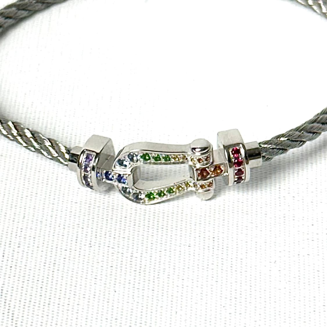 [S급] 프레드 포스텐 레인보우 스톤 팔찌 상품이미지3