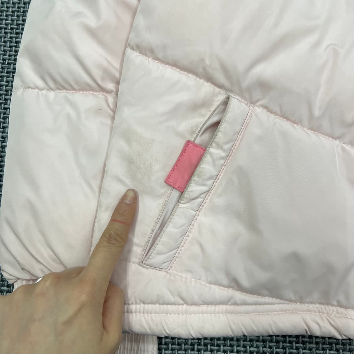 아디다스 딸기우유 후드퍼 패딩 85 상품이미지2