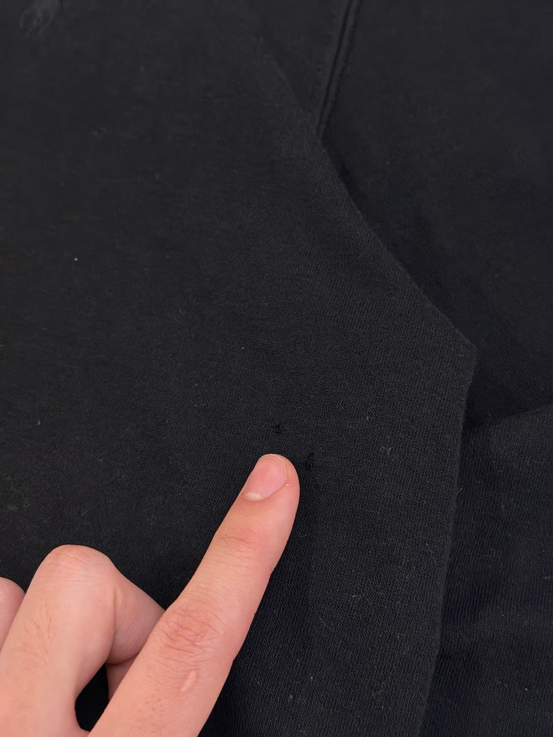 폴로 랄프로렌 투웨이 코튼 집업 져지 블랙 상품이미지4