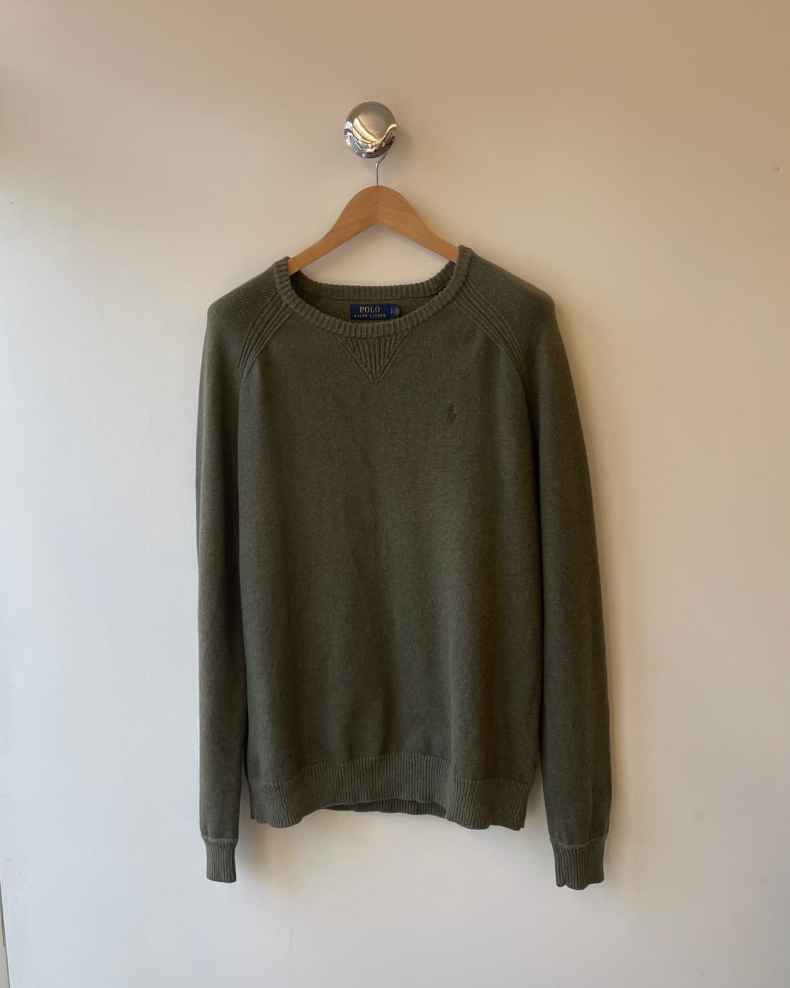 Polo RL Cotton Sweater L 폴로 코튼 니트 스웨터 상품이미지1