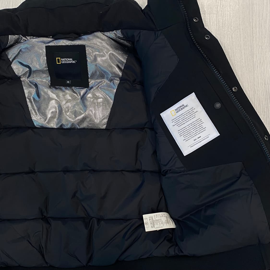 내셔널지오그래픽 타루가 덕 다운 패딩 xs  상품이미지4